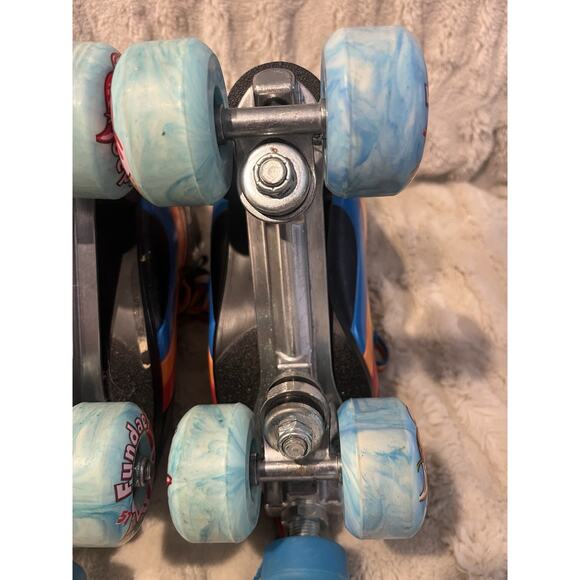 Moxi Rainbow Rider Roller Skates Asphalt Black Women's Size 6 VG Plus Condition - Picture 9 of 9